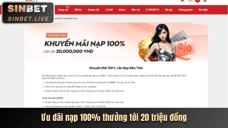 Biểu mẫu đăng ký tài khoản 8xbet với các trường thông tin cần điền